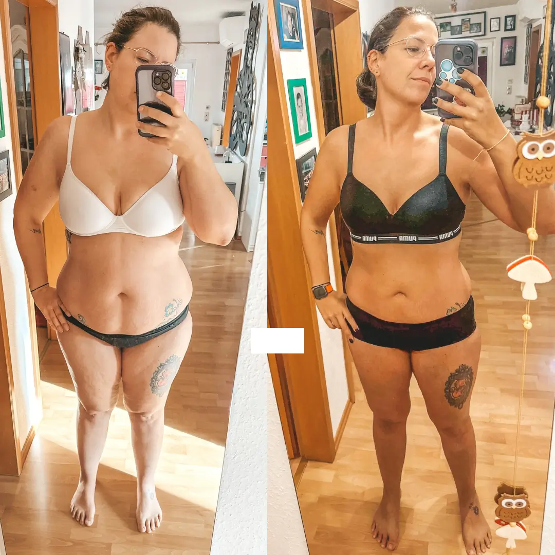 Lea - Kundin von Coach Calvin, minus 25 KG